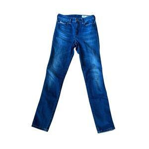 Diesel Skinzee High Up Super Skinny High Waist Blue Jeans W25 L30 Stretch